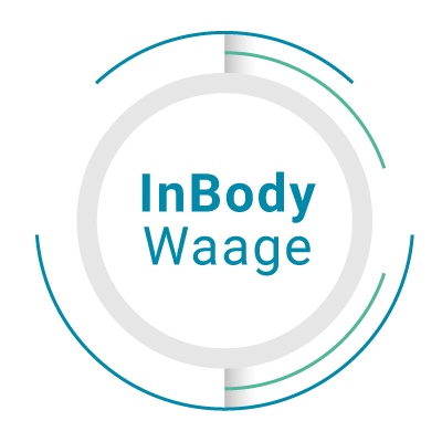 Symbol für InBody-Waage – medizinisches Analysegerät zur präzisen Bestimmung von Körperfett, Muskelmasse und Wasseranteil.