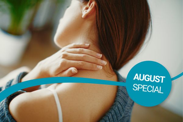 August-Special - Schulter- und Nackenmassage